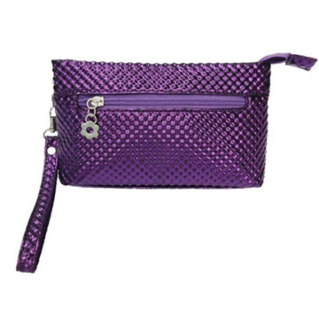 New Fashion Versatile High-End Plaid PU Cosmetic Bag